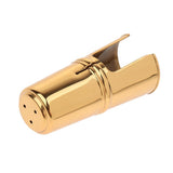 Max Metal Mouthpiece Cap for Saxophone Buckle Patches Pads Cap Golden Alto