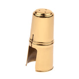 Max Metal Mouthpiece Cap for Saxophone Buckle Patches Pads Cap Golden Alto