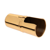 Max Metal Mouthpiece Cap for Saxophone Buckle Patches Pads Cap Golden Alto