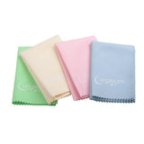 Max Microfibre Cleaning Polishing Cloth for Guitar Violin Erhu Piano Lute Yellow