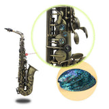 Maxbell 9Pcs Saxophone Key Button Inlays for Alto/Soprano/Tenor Sax