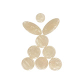 Maxbell 9 Pieces White Shell Key Button Inlays for Alto Tenor Soprano Saxophone Sax