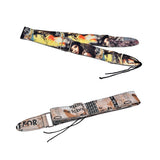 Max Maxb Adjustable Guitar Strap Belt Leather Ends for Acoustic Electric Guitar 1
