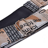 Max Maxb Adjustable Guitar Strap Belt Leather Ends for Acoustic Electric Guitar 1