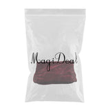 Max Pleuche Piano Single Stool Bench Cover Dustproof Protection Cover Burgundy
