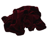 Max Pleuche Piano Single Stool Bench Cover Dustproof Protection Cover Burgundy