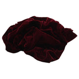 Max Pleuche Piano Single Stool Bench Cover Dustproof Protection Cover Burgundy