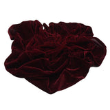 Max Pleuche Piano Single Stool Bench Cover Dustproof Protection Cover Burgundy