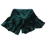 Max Pleuche Piano Stool Chair Bench Cover for Piano Dual Seat Green