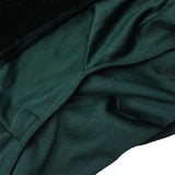 Max Pleuche Piano Stool Chair Bench Cover for Piano Dual Seat Green