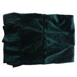 Max Pleuche Piano Stool Chair Bench Cover for Piano Dual Seat Green