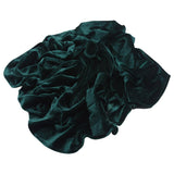 Max Pleuche Piano Stool Chair Bench Cover for Piano Dual Seat Green