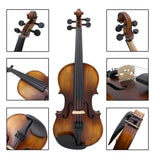 Maxbell 4/4 Full Size Antique Solid Wood AV-508 Matte Handmade Violin Fiddle