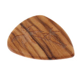 Max Wooden Guitar Pick Handmade Acoustic Guitar Pick Plectrum for Guitar Parts F