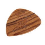 Max Wooden Guitar Pick Handmade Acoustic Guitar Pick Plectrum for Guitar Parts F