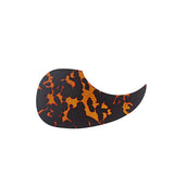 Max 1pc Acoustic Guitar Pickguard Self-adhesive Sticker Yellow