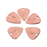 Max Maxb 5 Pieces Guitar Finger Picks Pendant Plectrums for Guitar Bass Ukulele
