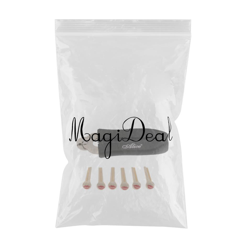 Max Maxb 3 in 1 Guitar String Winder Cutter Bridge Pin Puller+Bridge Pins Repair Tool