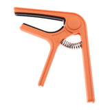 Max 1 Piece Guitar Capo Tuner Trigger Quick Change Key Clamp Guitar Parts Orange