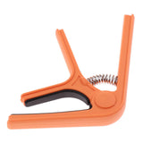 Max 1 Piece Guitar Capo Tuner Trigger Quick Change Key Clamp Guitar Parts Orange