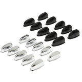 Max Maxb 10 Pieces Drum Lug Bass Drum Hooks for Precussion Instrument Parts Silver