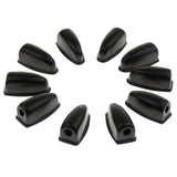 Max Maxb 10 Pieces Drum Lug Bass Drum Hooks for Precussion Instrument Parts Black