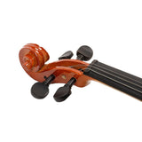 Max Maxb Natural Acoustic Violin Fiddle with Case Bow Rosin Stringed Instrument 1-4