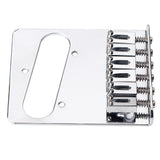 Max Maxb A Set Roller Pickup Bridge Tailpiece for TL Tele Electric Guitar Chrome