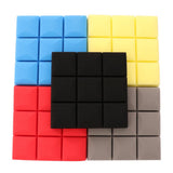 Max Maxb 6 Pcs Sound Absorption Foam Panel Studio Soundproofing Foam for KTV Red