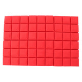 Max Maxb 6 Pcs Sound Absorption Foam Panel Studio Soundproofing Foam for KTV Red