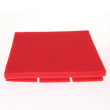 Max Maxb 6 Pcs Sound Absorption Foam Panel Studio Soundproofing Foam for KTV Red
