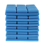 Max Maxb 6 Pcs Sound Absorption Foam Panel Studio Soundproofing Foam for KTV Blue