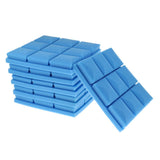 Max Maxb 6 Pcs Sound Absorption Foam Panel Studio Soundproofing Foam for KTV Blue