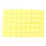 Max Maxb 6 Pcs Sound Absorption Foam Panel Studio Soundproofing Foam for KTV Yellow