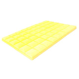 Max Maxb 6 Pcs Sound Absorption Foam Panel Studio Soundproofing Foam for KTV Yellow
