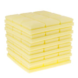 Max Maxb 6 Pcs Sound Absorption Foam Panel Studio Soundproofing Foam for KTV Yellow