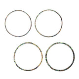 Max Maxb 1 Set Guitar Sound Hole Rosette Inlay for Acoustic Folk Guitar 114x2x1.5mm