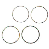 Max Maxb 1 Set Guitar Sound Hole Rosette Inlay for Acoustic Folk Guitar 114x2x1.5mm