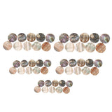 Max Maxb 10 PCS Guitar Dots  Inlay Dots Inlay for Guitar Ukulele Accessory 11mm