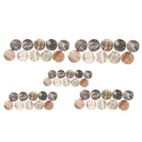 Max Maxb 10 PCS Guitar Dots  Inlay Dots Inlay for Guitar Ukulele Accessory 11mm