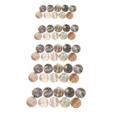 Max Maxb 10 PCS Guitar Dots  Inlay Dots Inlay for Guitar Ukulele Accessory 11mm