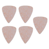 Max Pack of 5 Felt Classical Guitar Plectrum Picks Orange
