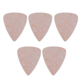 Max Pack of 5 Felt Classical Guitar Plectrum Picks Orange