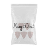 Max Pack of 5 Felt Classical Guitar Plectrum Picks Orange