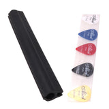 Max Microphone Stand Guitar Pick Holder with 5 Picks for Stage Performance