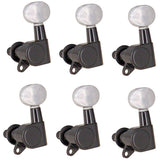 Max Maxb 6 Pieces Tuning Pegs Tuners for Acoustic/Electric Guitar 6L