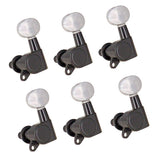 Max Maxb 6 Pieces Tuning Pegs Tuners for Acoustic/Electric Guitar 6L