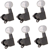 Max Maxb 6 Pieces Tuning Pegs Tuners for Acoustic/Electric Guitar 6L