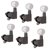 Max Maxb 6 Pieces Tuning Pegs Tuners for Acoustic/Electric Guitar 6L