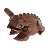 Max Maxb 1 Piece Wooden Frog Percussion Instrument Toy for Children Students Medium